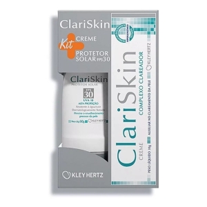 Kit Clariskin Leve Creme 30g + Protetor Solar Fps 30 60g