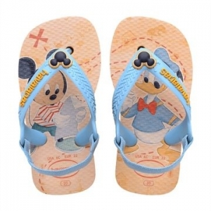 Sandália Havaianas Baby Disney Classic Amarelo Pop 19/20