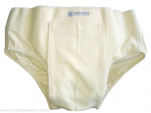 Cueca Ortocenter Para Hérnia Inguinal Dupla Tamanho M