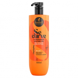 Condicionador Haskell Se Curve 500 ml – Hidratação, Brilho e Definição para Cachos