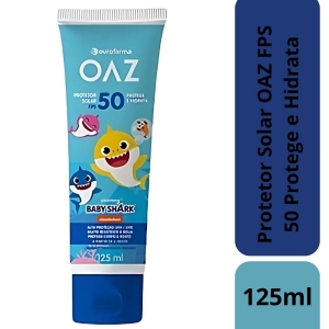 Protetor Solar Oaz Fps 50 Protege E Hidrata 125 Ml
