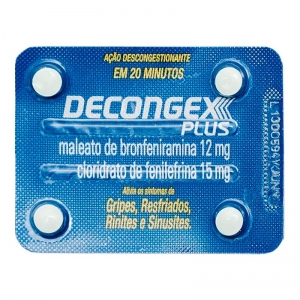 Decongex Plus Express Fracionado – Alívio Imediato 4 Comprimidos