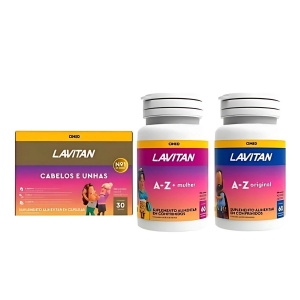 Kit Lavitan Familhao Az Original+Az Mulher+Cabelos