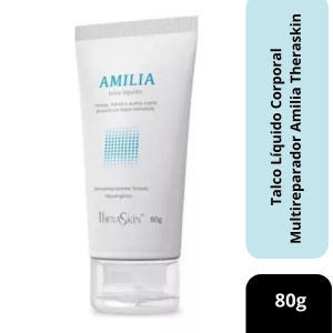 Talco Líquido Corporal Multireparador Amilia Theraskin 80g