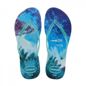 Sandália Havaianas Slim Paisage Azul Céu 37/38