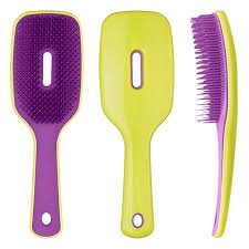 Escova Ricca Flex Fast Dry – Roxa Neon (Wet & Dry)