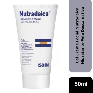 Gel Creme Facial Nutradeica Hidratante Pele Descamativa 50ml