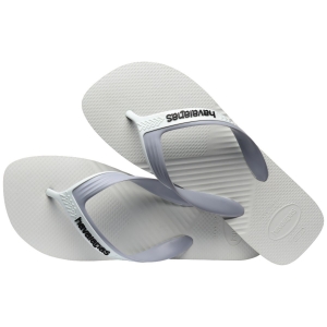 Sandália Havaianas Dual Branco Cinza Gelo 37/38