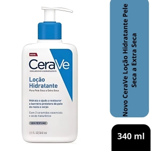 Novo CeraVe Hidratante Loção Pele Seca a Extra Seca 340ml