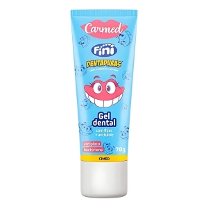 Gel Dental Carmed Fini Dentaduras 70g Com Flúor - Cimed