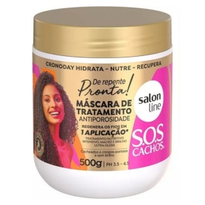 Salon Line Máscara Antiporosidade De Repente Pronta 500g