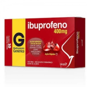 Ibuprofeno 400mg Cápsulas Gel Genérico Airela 8 Unidades