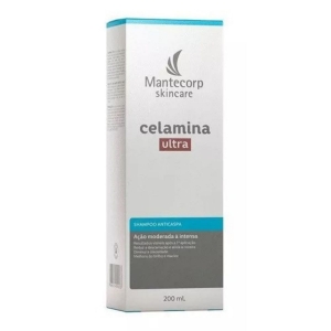 Shampoo Mantecorp Anticaspa e Coceira Celamina Ultra 200ml