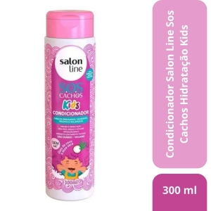 Condicionador Salon Line Sos Cachos Hidratação Kids 300ml