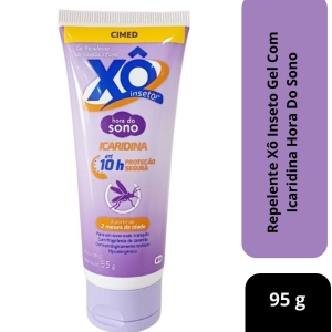 Repelente Xô Inseto Gel Com Icaridina Hora Do Sono 95g
