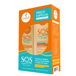 Promopack Sos Verão Shampoo 300ml + Creme 240g – Proteção e Hidratação Pós-Sol