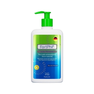 Loção Hidratante Fortphil 473 ml Fortlife – Hidratação Duradoura para Pele Suave e Renovada