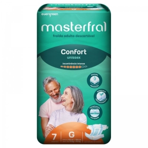 Fralda Masterfral Supreme G – Pacote com 7 unidades