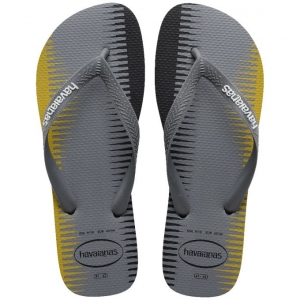 Sandália Havaianas Trend Preto e Cinza Aço 37/38