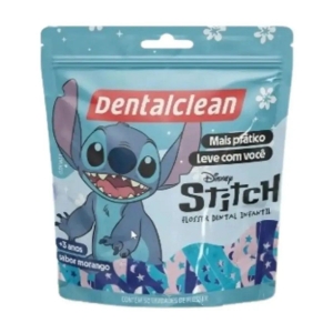 Fio Dental com Cabo D'Clean Stitch Infantil 50un
