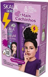 Kit Skala #Mais Cachinhos Shampoo + Condicionador 525ml