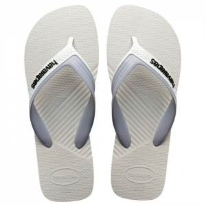 Sandália Havaianas Dual Branco Cinza Gelo 35/36