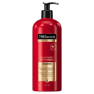 Shampoo TRESemmé Blindagem Antiumidade 650 ml – Antifrizz, Hidratação & Proteção