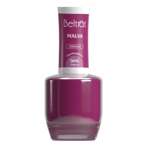 Esmalte Beltrat Malva Cremoso 9 ml – Cor Delicada com Acabamento Cremoso