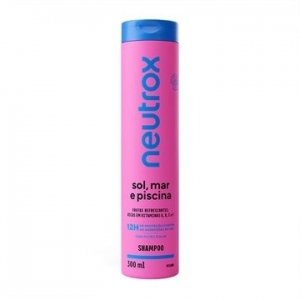 Shampoo Neutrox 300ml – Sol, Mar e Piscina com Limpeza Suave e Hidratação
