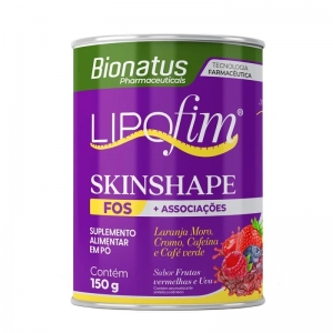 Lipofim Skin Shape Po Shot 150g – Suplemento com Frutas Vermelhas e Uva