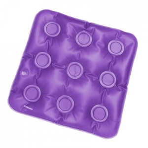 Forração Orto Assento Gel Inflável Quadrada Caixa Ovo Triflex