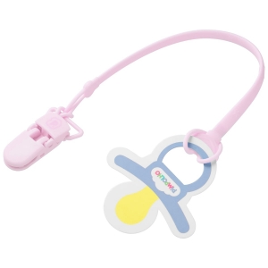 Prendedor de Chupeta Silicone 30cm Pimpolho Rosa – Segurança e Estilo para o Seu Bebê