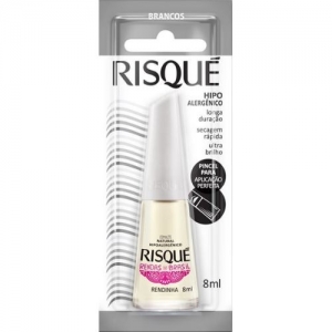 Esmalte Risqué Renda Brasil Rendinha Cremoso 8ml – Nude Sofisticado e Delicado