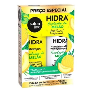 Kit Hidra Melão Shampoo + Condicionador Salon Line 300ml