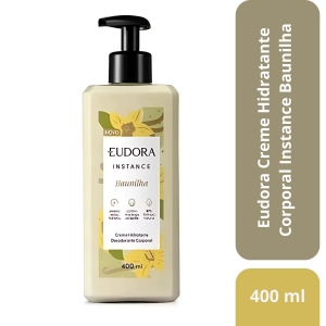 Eudora Creme Hidratante Corporal Instance Baunilha 400 Ml