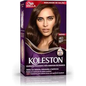 Tintura de Cabelo Koleston Creme 40 Castanho Médio Wella