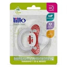 Lillo Disney Chupeta Ortodôntica Nº1 Rosa – Conforto e Estilo