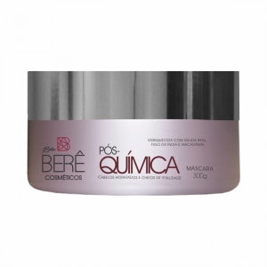 Máscara Pós-Química Bela Bere 300g — Reparação Profunda e Proteção