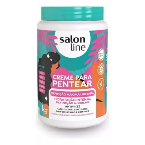 Creme Para Pentear Salon Line Definição Intensa Liberada 1kg