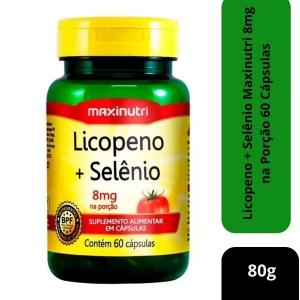 Licopeno + Selênio 60Cps - Maxinutri 60Cps
