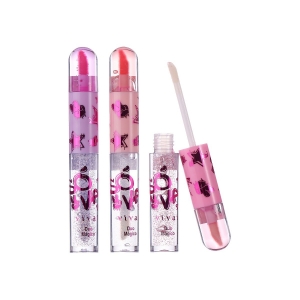 Duo Gloss Mágico Vivai “Só Vai” – Cor + Glitter em 7 ml (Cada Lado)