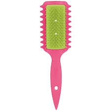 Escova Ricca Flex Fita Curl Rosa – Wet & Dry, cerdas flexíveis