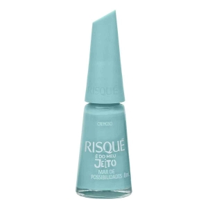 Esmalte Risqué Do Meu Jeito Mar Possibilidade 8ml – Azul Cremoso Inspirador