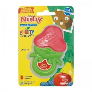 Mordedor Fruta Sortido Nuby – Alívio Refrescante e Divertido