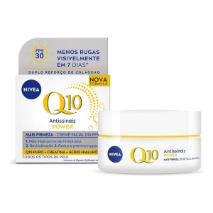 Creme Facial Maior Firmeza 30FPS Q10 Antissinais Power Nivea
