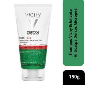 Shampoo Vichy Esfoliante Anticaspa Dercos Micropeel 150g