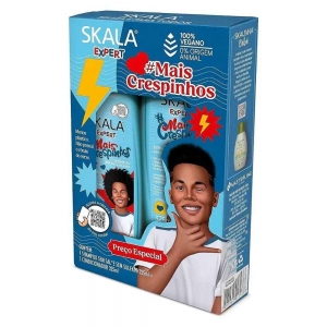 Kit Skala #Mais Crespinhos Shampoo + Condicionador 525ml