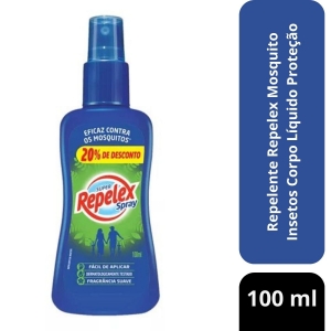 Repelente Repelex Mosquito Insetos Corpo Líquido Proteção