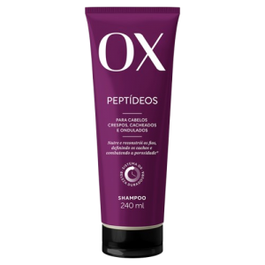Shampoo Ox Peptídeos 240ml – Fortalecimento e Reparação Capilar