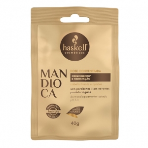 Máscara Capilar Haskell Mandioca Dose 40g